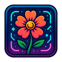 icon_robotics_flower_cyberpunk icon preview