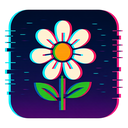 icon_robotics_flower_digital_glitch icon preview