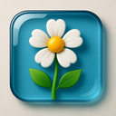 icon_robotics_flower_glassy icon preview