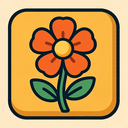 icon_robotics_flower_retro icon preview
