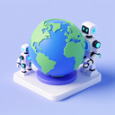 icon_robotics_globe_3d_isometric icon preview