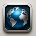 icon_robotics_globe_metallic icon preview