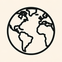 icon_robotics_globe_outline icon preview