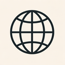 icon_robotics_globe_thin icon preview