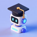 icon_robotics_graduation_cap_3d_isometric icon preview