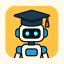 icon_robotics_graduation_cap_cartoon icon preview
