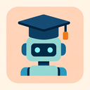 icon_robotics_graduation_cap_flat_pastel icon preview