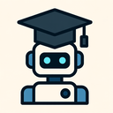 icon_robotics_graduation_cap_geometric icon preview