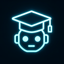 icon_robotics_graduation_cap_glow_effect icon preview