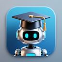 icon_robotics_graduation_cap_metallic icon preview
