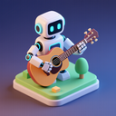 icon_robotics_guitar_3d_isometric icon preview