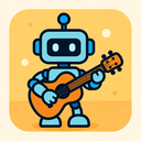 icon_robotics_guitar_cartoon icon preview