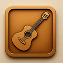 icon_robotics_guitar_embossed icon preview