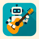 icon_robotics_guitar_flat_design icon preview