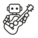 icon_robotics_guitar_minimal_outline icon preview