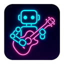 icon_robotics_guitar_neon icon preview