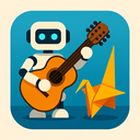 icon_robotics_guitar_origami icon preview
