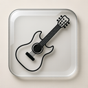 icon_robotics_guitar_transparent icon preview