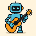 icon_robotics_guitar_vector icon preview