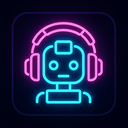 icon_robotics_headphones_neon icon preview