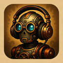 icon_robotics_headphones_steampunk icon preview