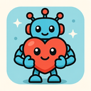 icon_robotics_heart_cartoon icon preview
