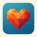 icon_robotics_heart_geometric icon preview