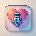 icon_robotics_heart_glassy icon preview