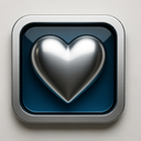 icon_robotics_heart_metallic icon preview