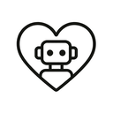 icon_robotics_heart_minimal_outline icon preview
