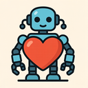 icon_robotics_heart_vector icon preview