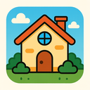 icon_robotics_house_cartoon icon preview
