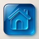 icon_robotics_house_glassy icon preview