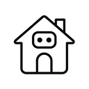 icon_robotics_house_line_art icon preview