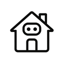 icon_robotics_house_monochrome icon preview