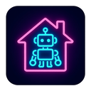 icon_robotics_house_neon icon preview