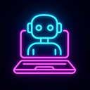 icon_robotics_laptop_neon icon preview