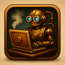 icon_robotics_laptop_steampunk icon preview