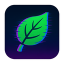 icon_robotics_leaf_digital_glitch icon preview