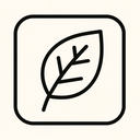 icon_robotics_leaf_minimal_outline icon preview