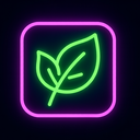 icon_robotics_leaf_neon icon preview