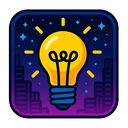 icon_robotics_light_bulb_cyberpunk icon preview