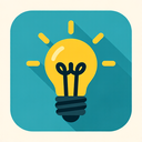 icon_robotics_light_bulb_flat_design icon preview