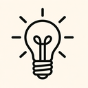 icon_robotics_light_bulb_line_art icon preview