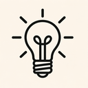 icon_robotics_light_bulb_minimal_outline icon preview