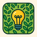 icon_robotics_light_bulb_organic_pattern icon preview