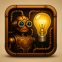 icon_robotics_light_bulb_steampunk icon preview