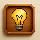 icon_robotics_light_bulb_wooden icon preview