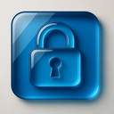 icon_robotics_lock_glassy icon preview