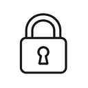 icon_robotics_lock_line_art icon preview